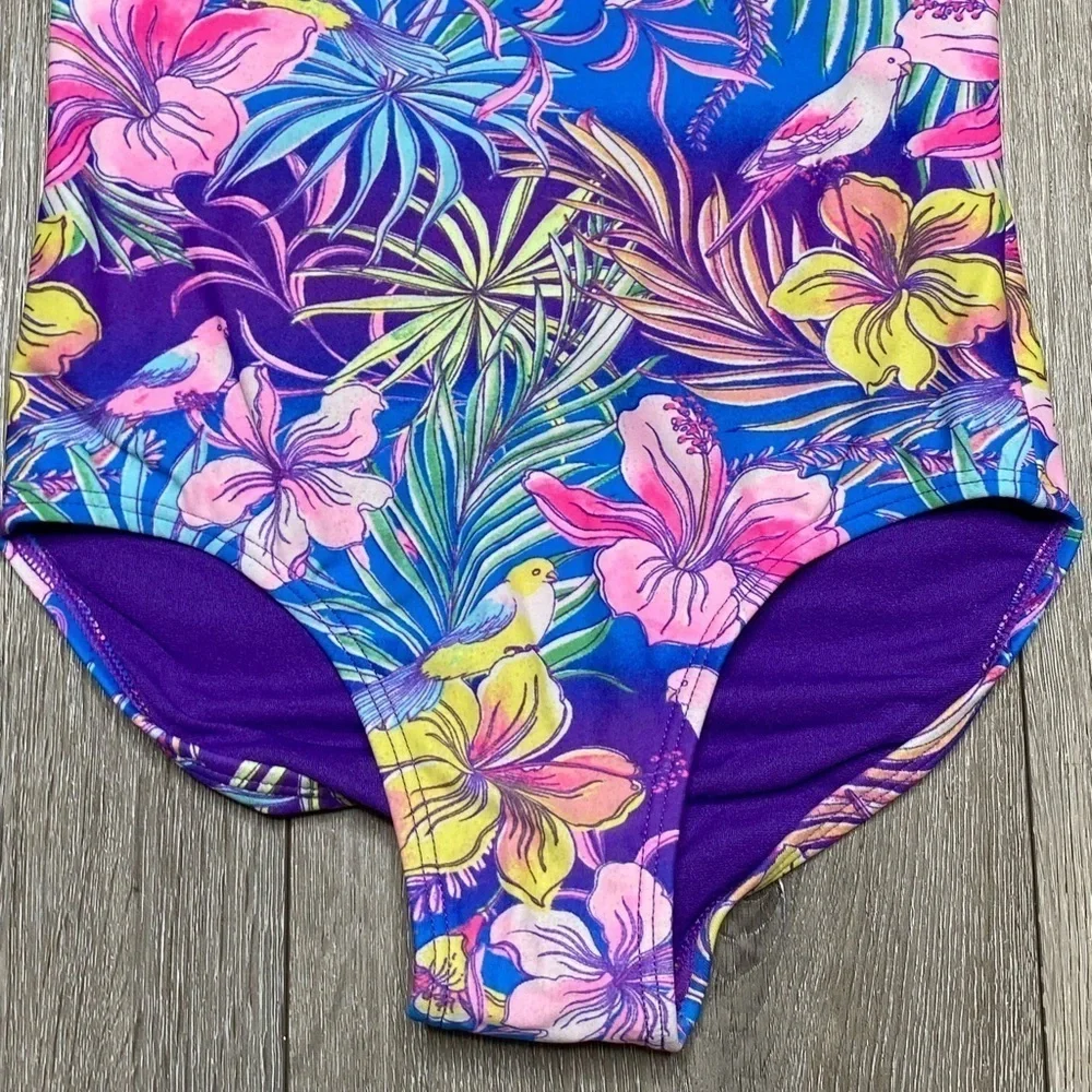 The Children’s Place Girl Swimsuit One Piece Purple Size S (5/6)